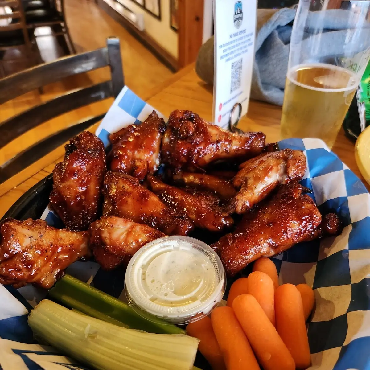 Blackberry BBQ Wings
