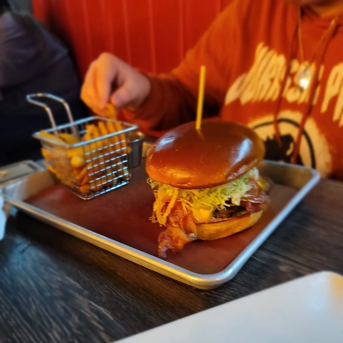 Bacon Mac N Cheese Burger