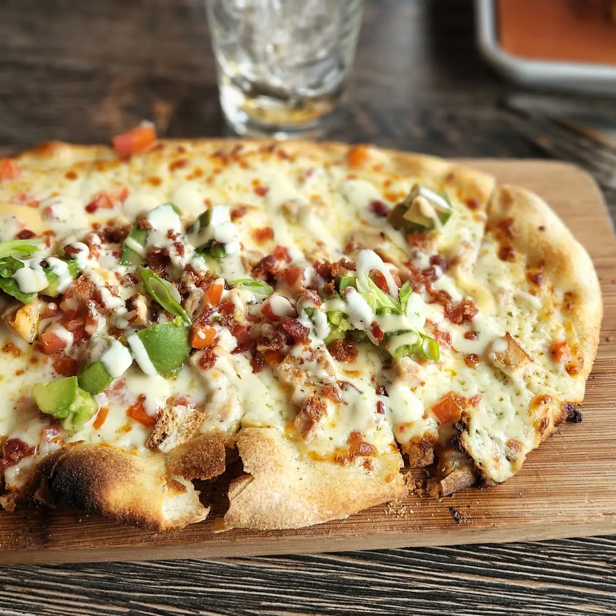 Chicken Avocado Flatbread