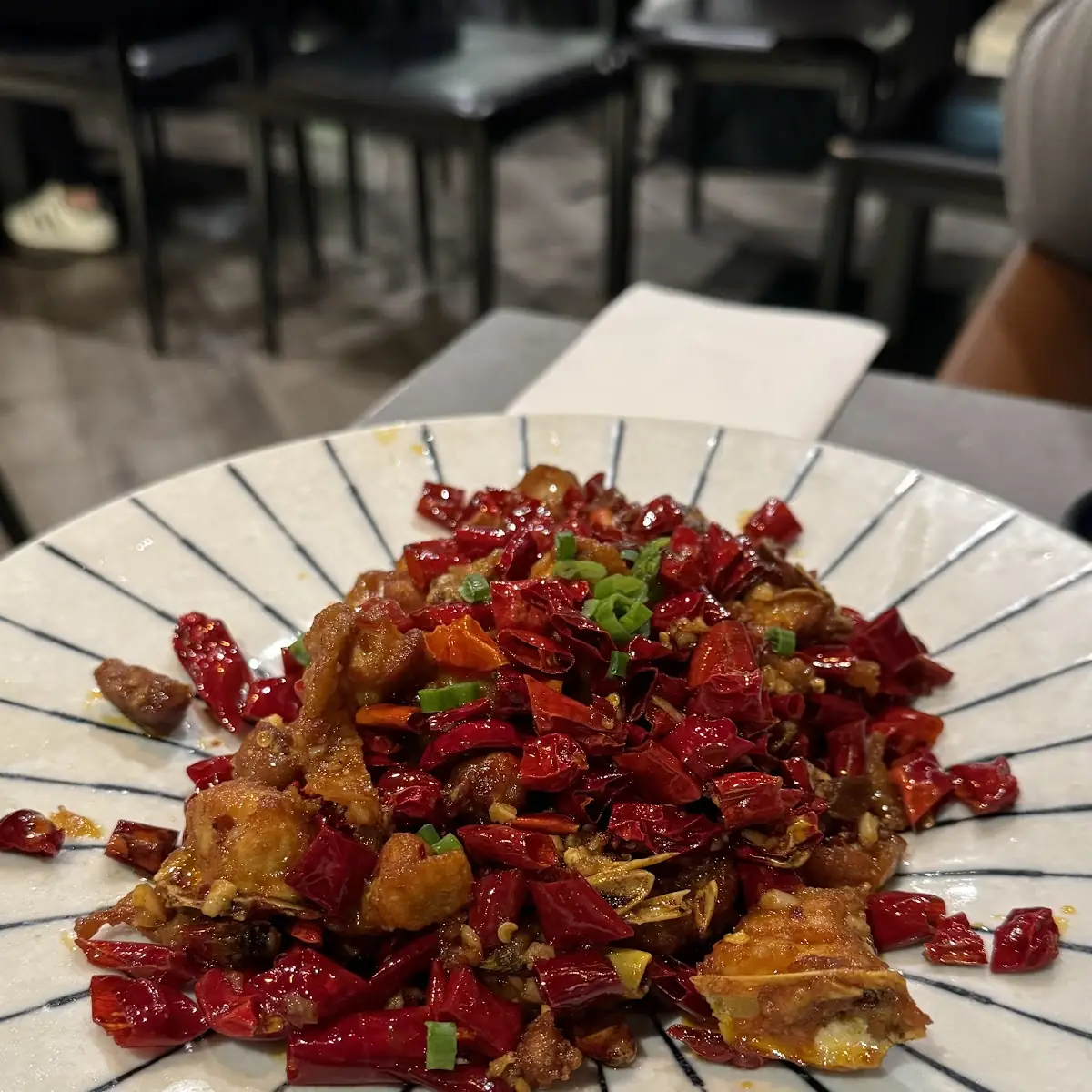Dried Red Pepper Chicken with Bone 重庆辣子鸡