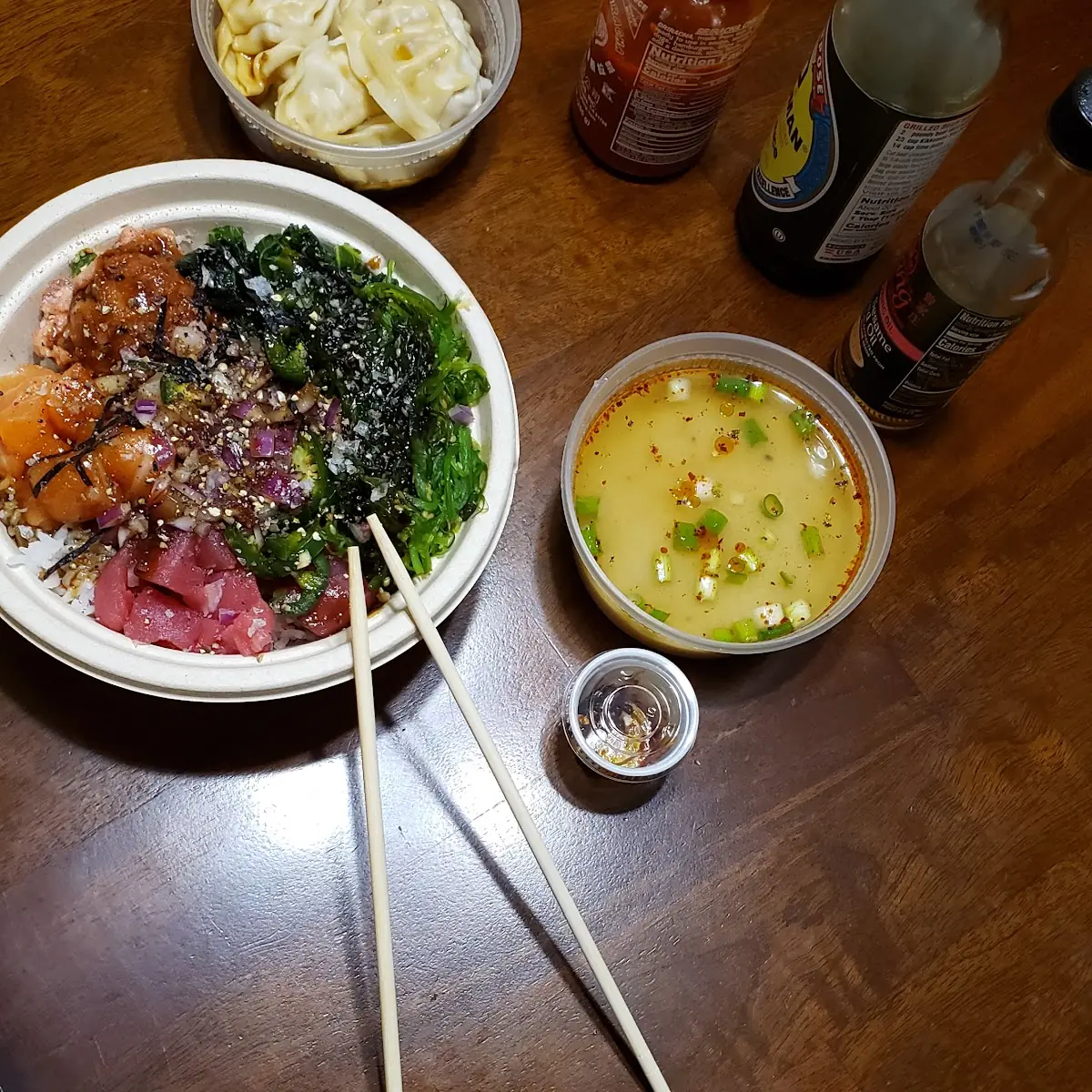 3 Protein Poke Bowl