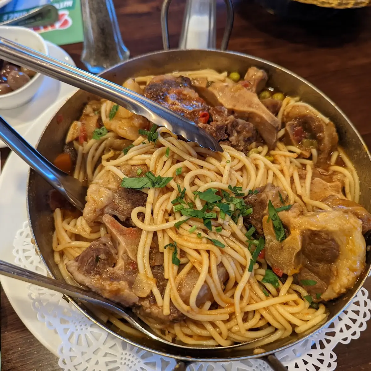 Oxtail Spaghetti