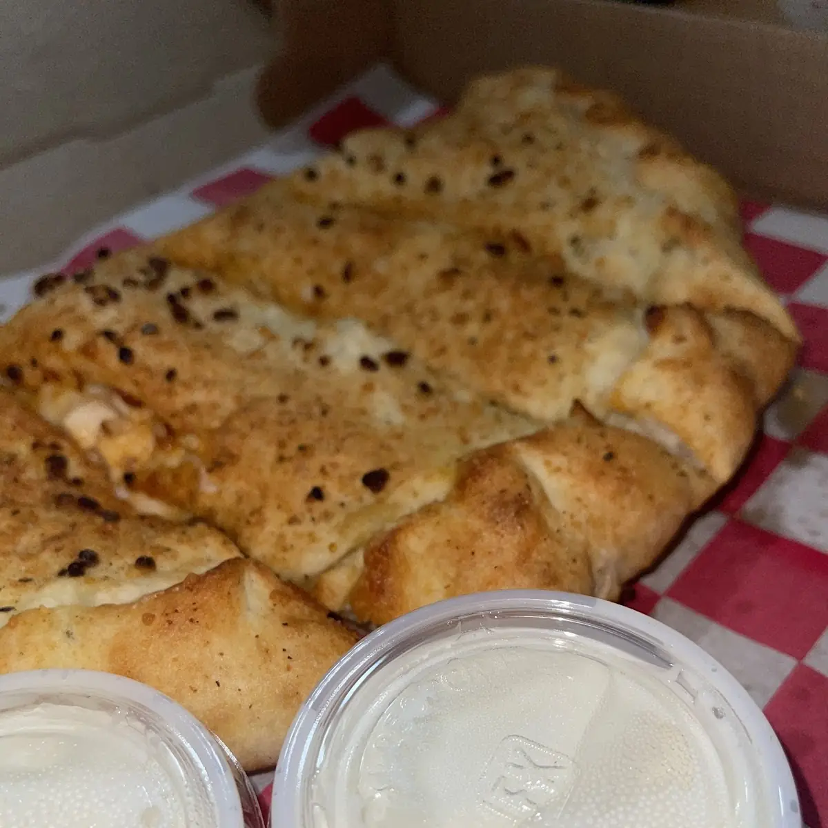 Buffalo Chicken Calzone