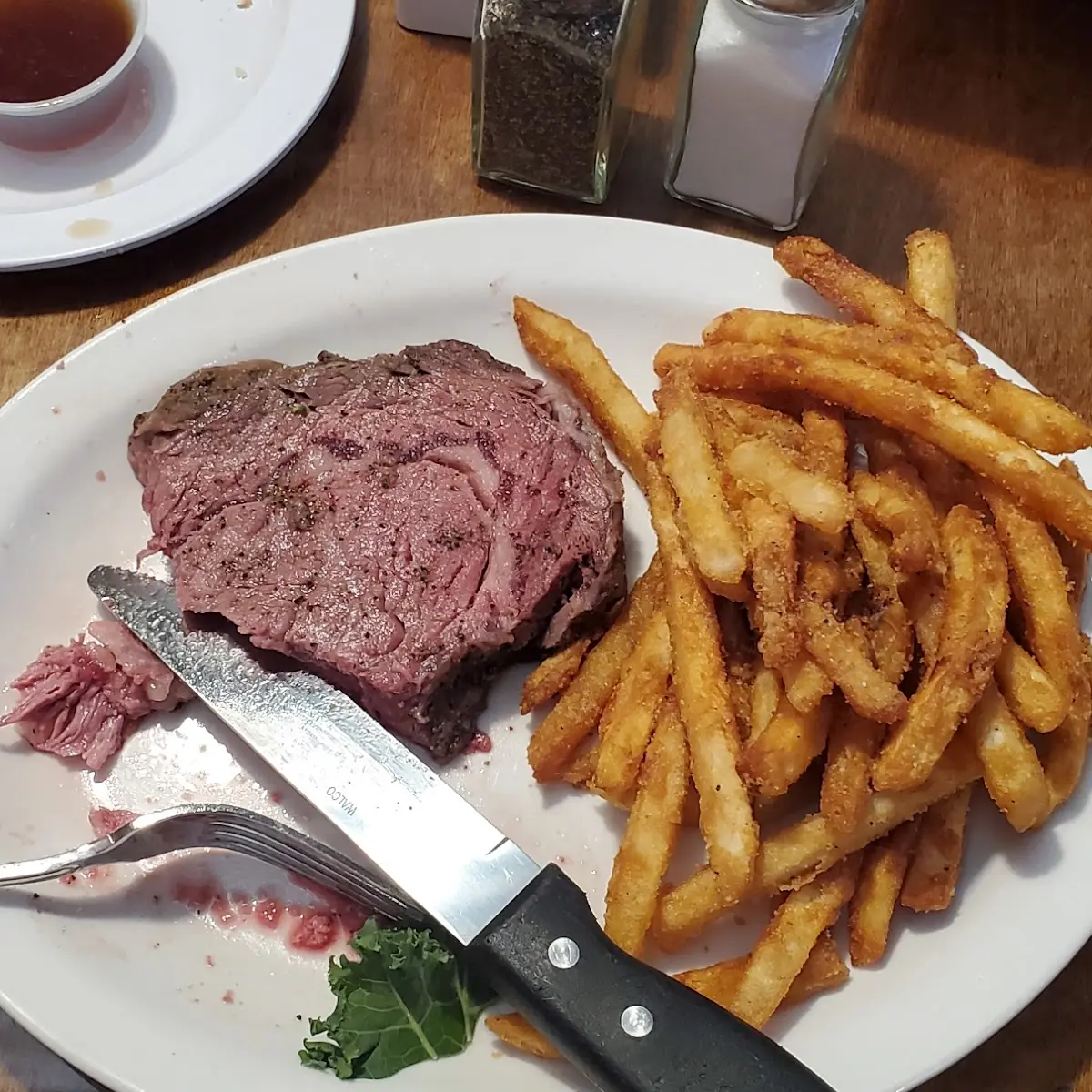 Prime Rib and Fries