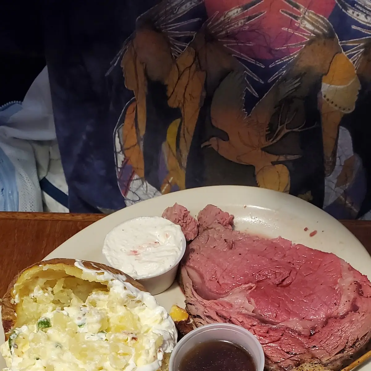 Prime Rib and Shrimp