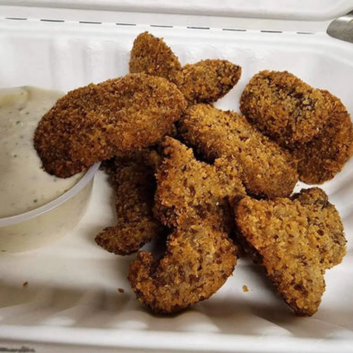 Portabella Fried Mushrooms