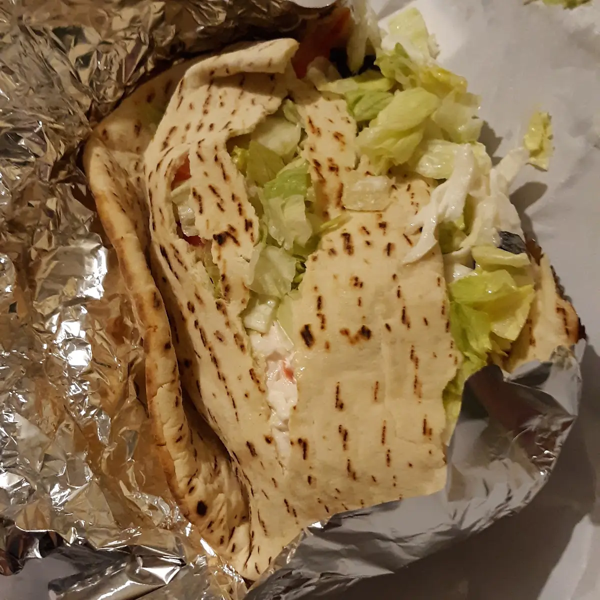 Seafood Salad Pita Bread