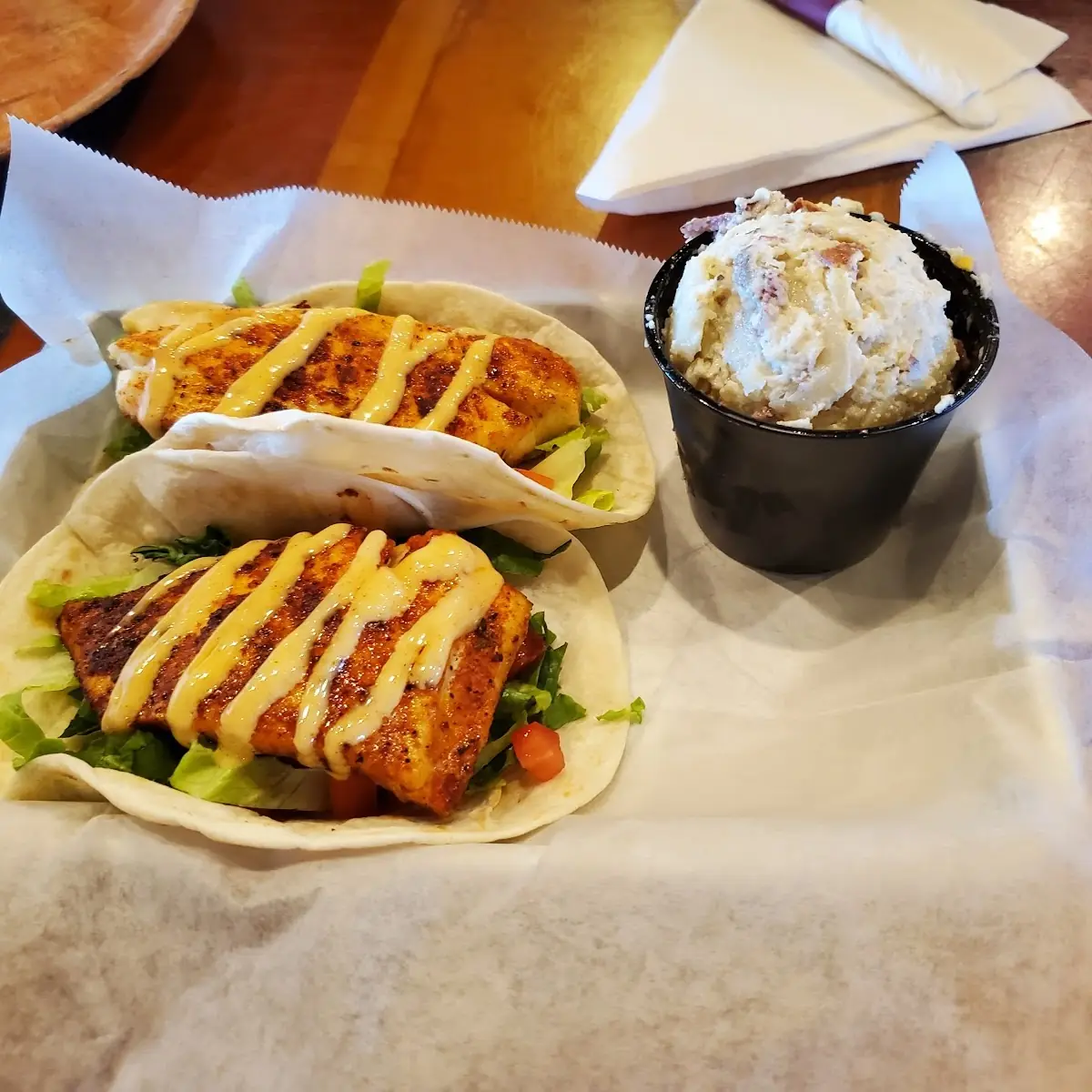 Fish Tacos Blackened