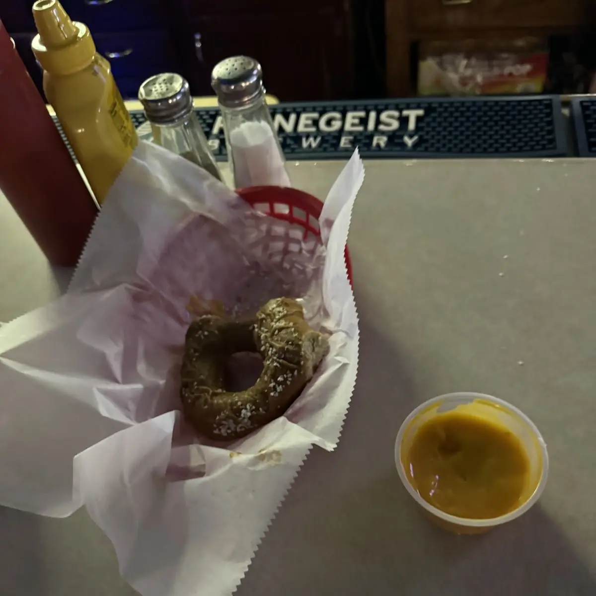 Pretzel and Cheese