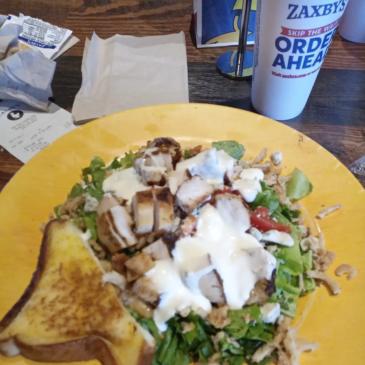 Black and Blue Chicken Salad