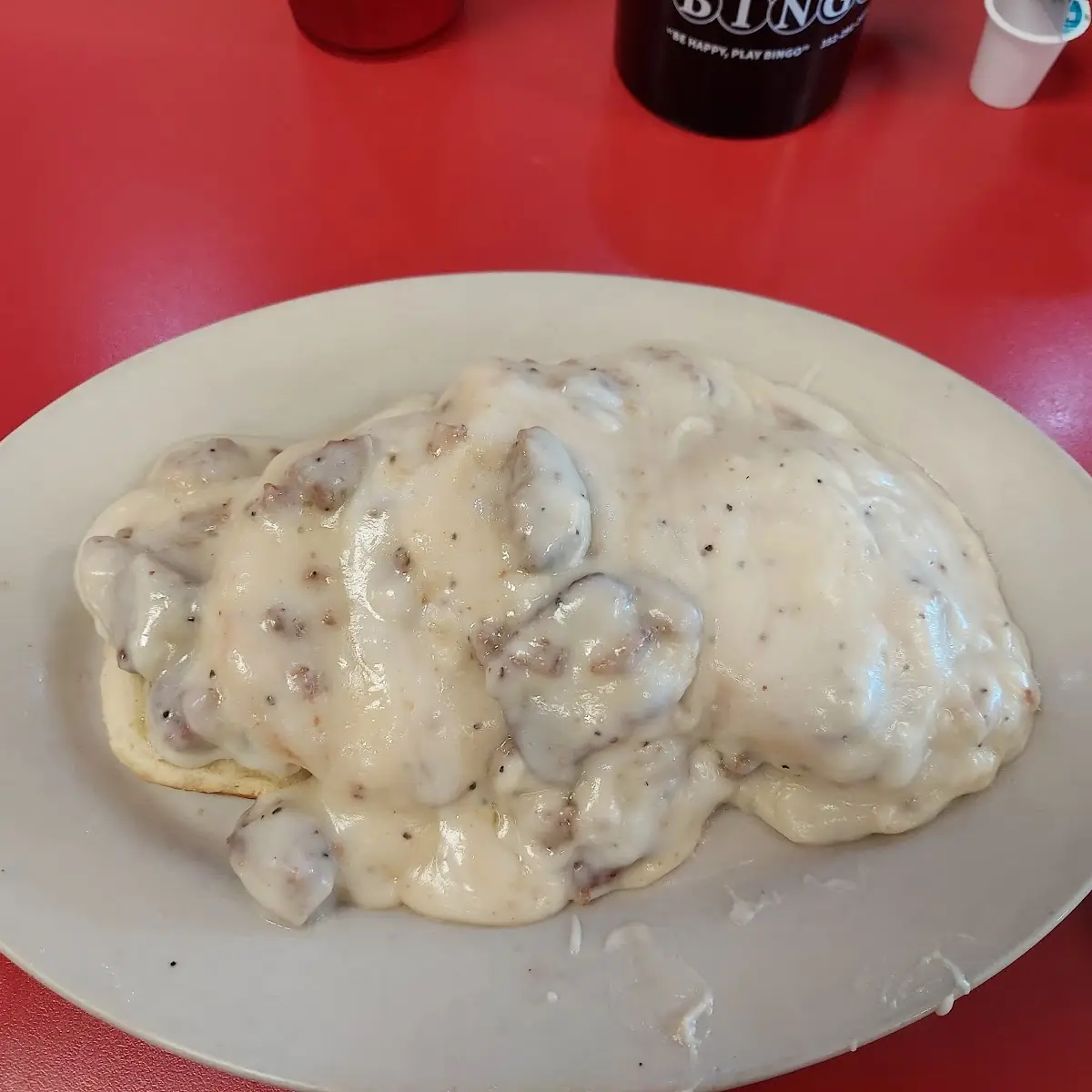 Sausage Gravy and Biscuits