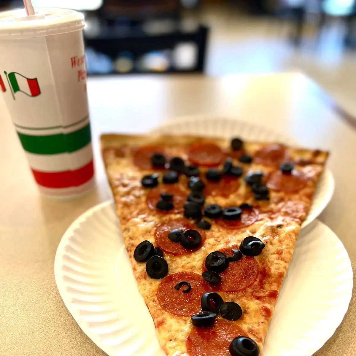 Pepperoni & Black Olive Slice