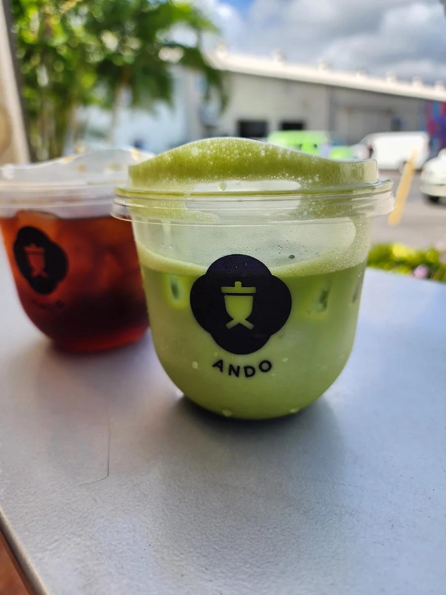 Iced Matcha Latte