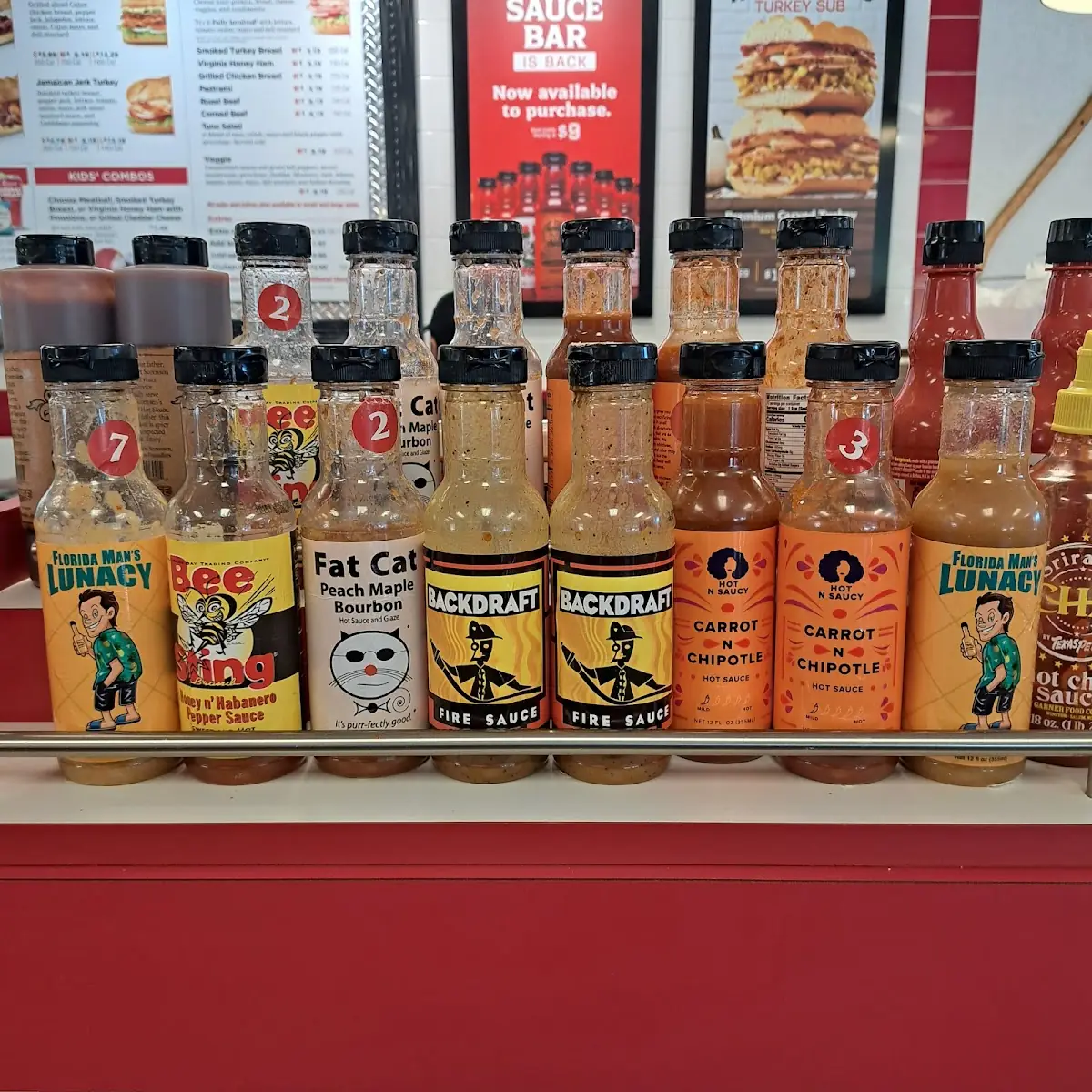 Hot Sauce Bar