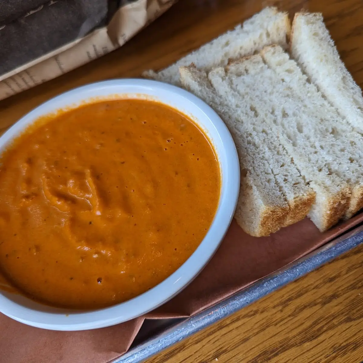 Red Pepper Gouda Soup