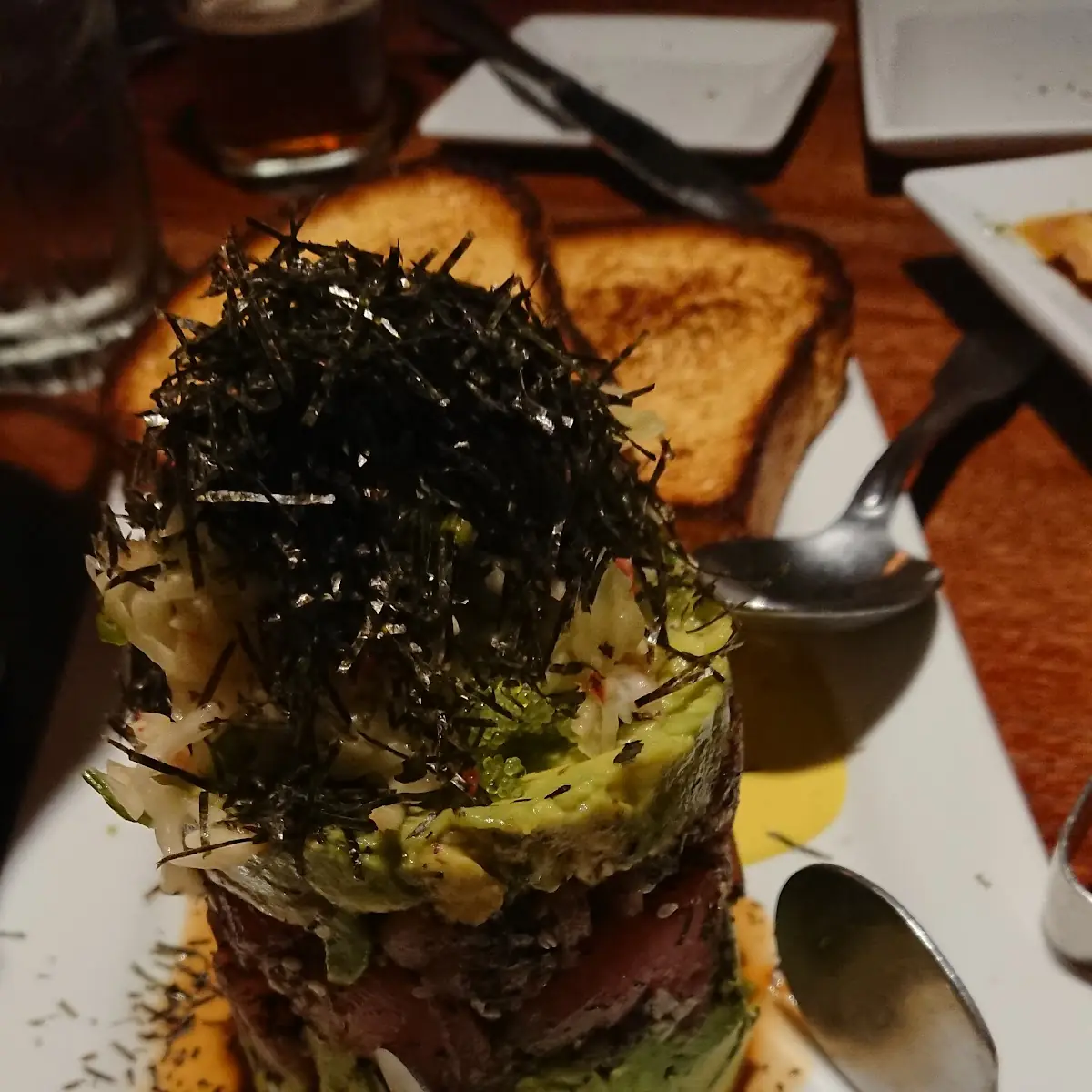 Ahi Tuna and Wasabi Caviar Tartare