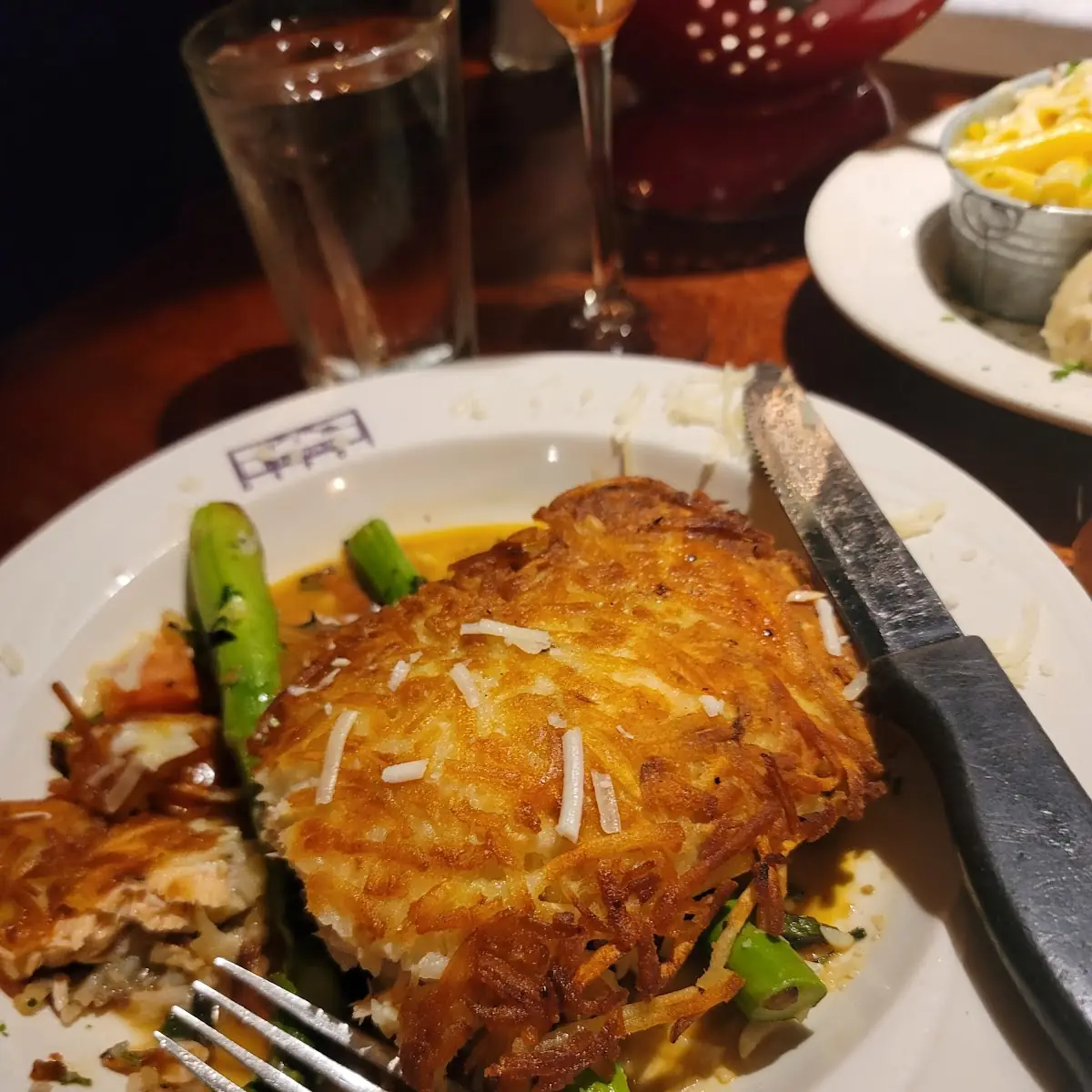 Potatoe Crusted Salmon