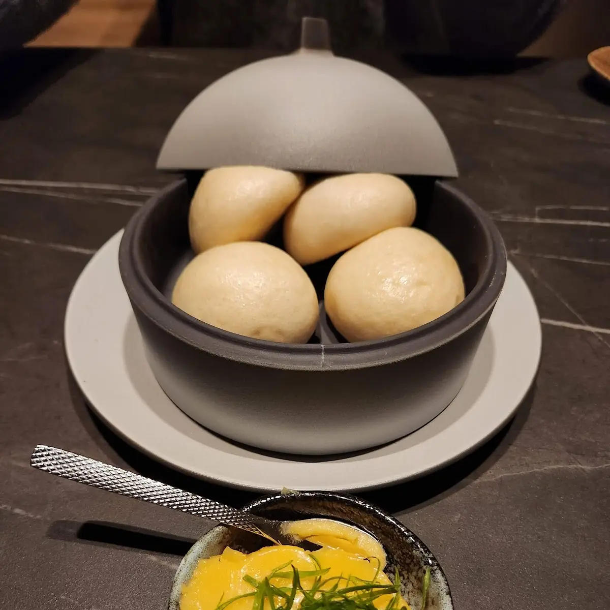 Steamed Buns Saikyo Miso Butter