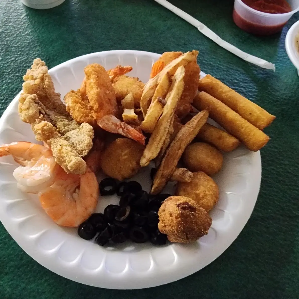 Fried Shrimp and Catfish Fillet