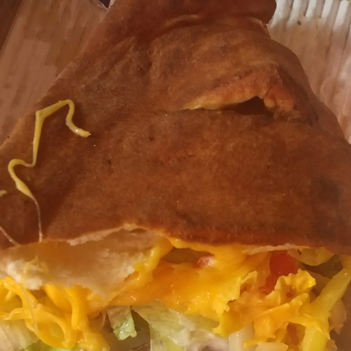 Roast Beef Chadder Colzone