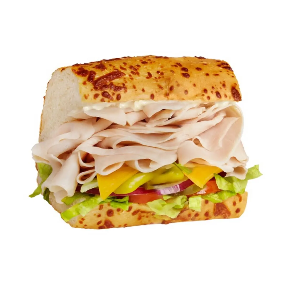 Roast Beef Turkey & Cheddar Sandwich