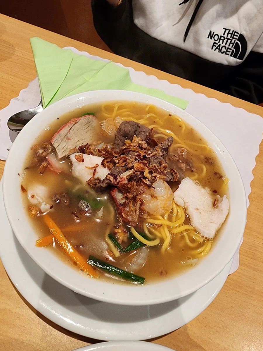 Combination Noodle Soup, Central Cottage Chinese Restaurant