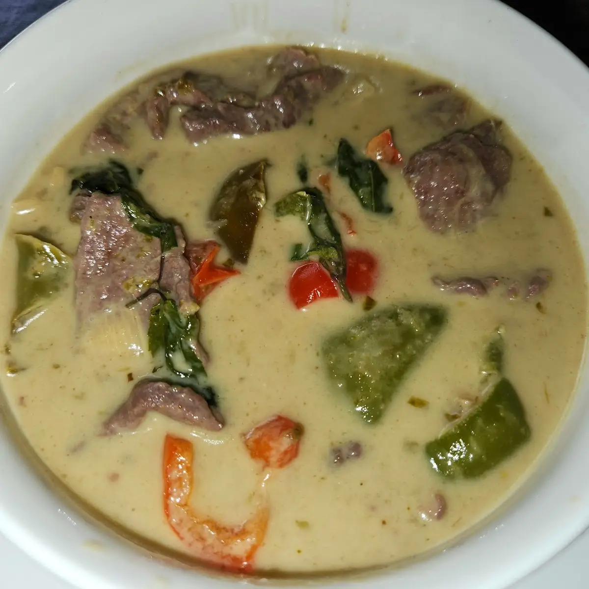 Green Curry Beef