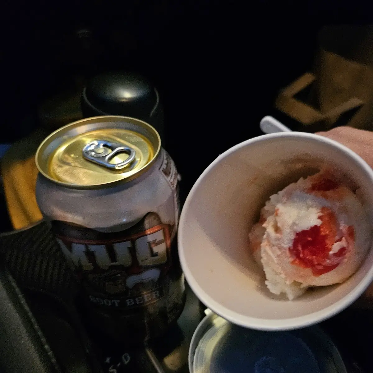 Cherry Root Beer Float
