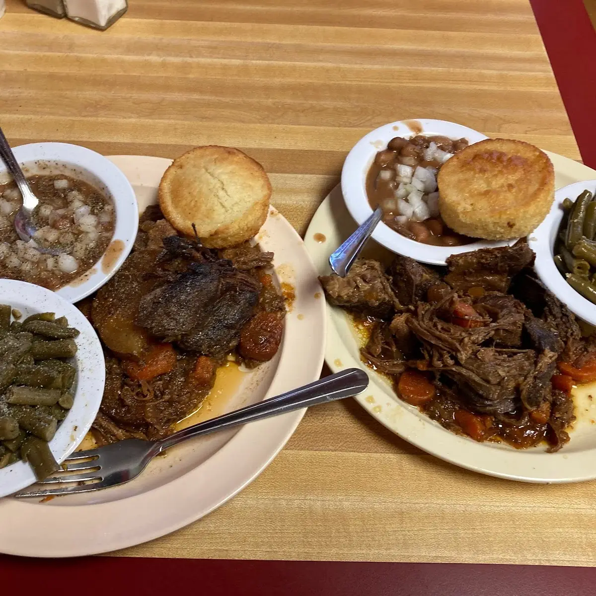 Pot Roast Green Beans & Pintos