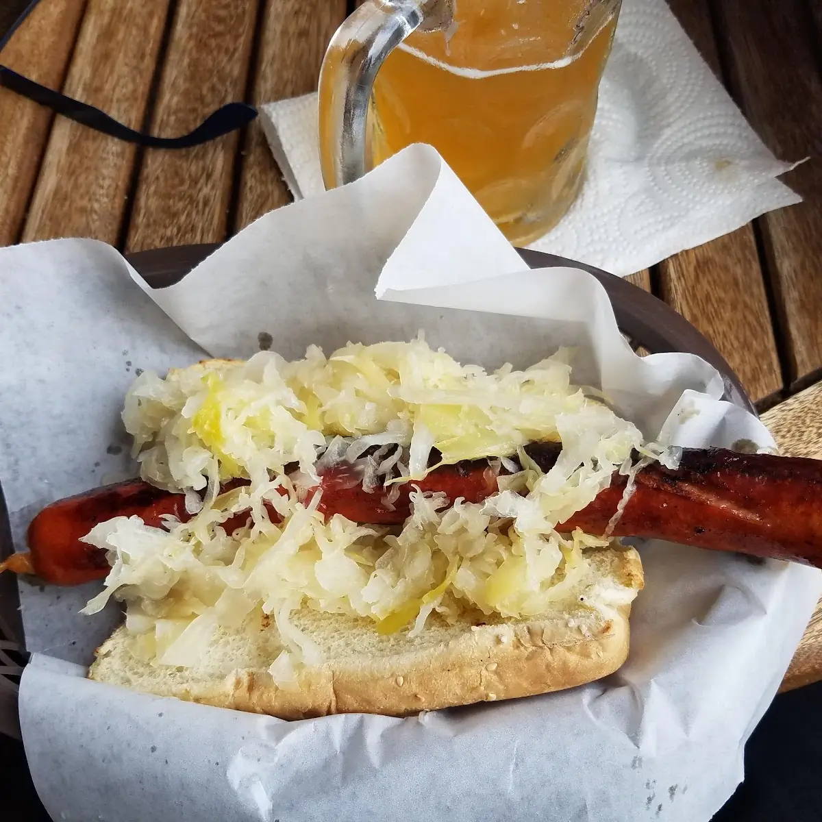 Foot Long Hot Dog