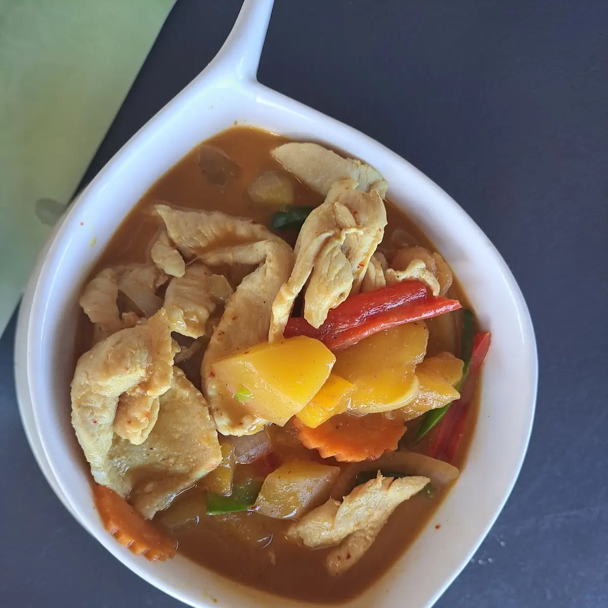 Yellow Mango Chicken Curry