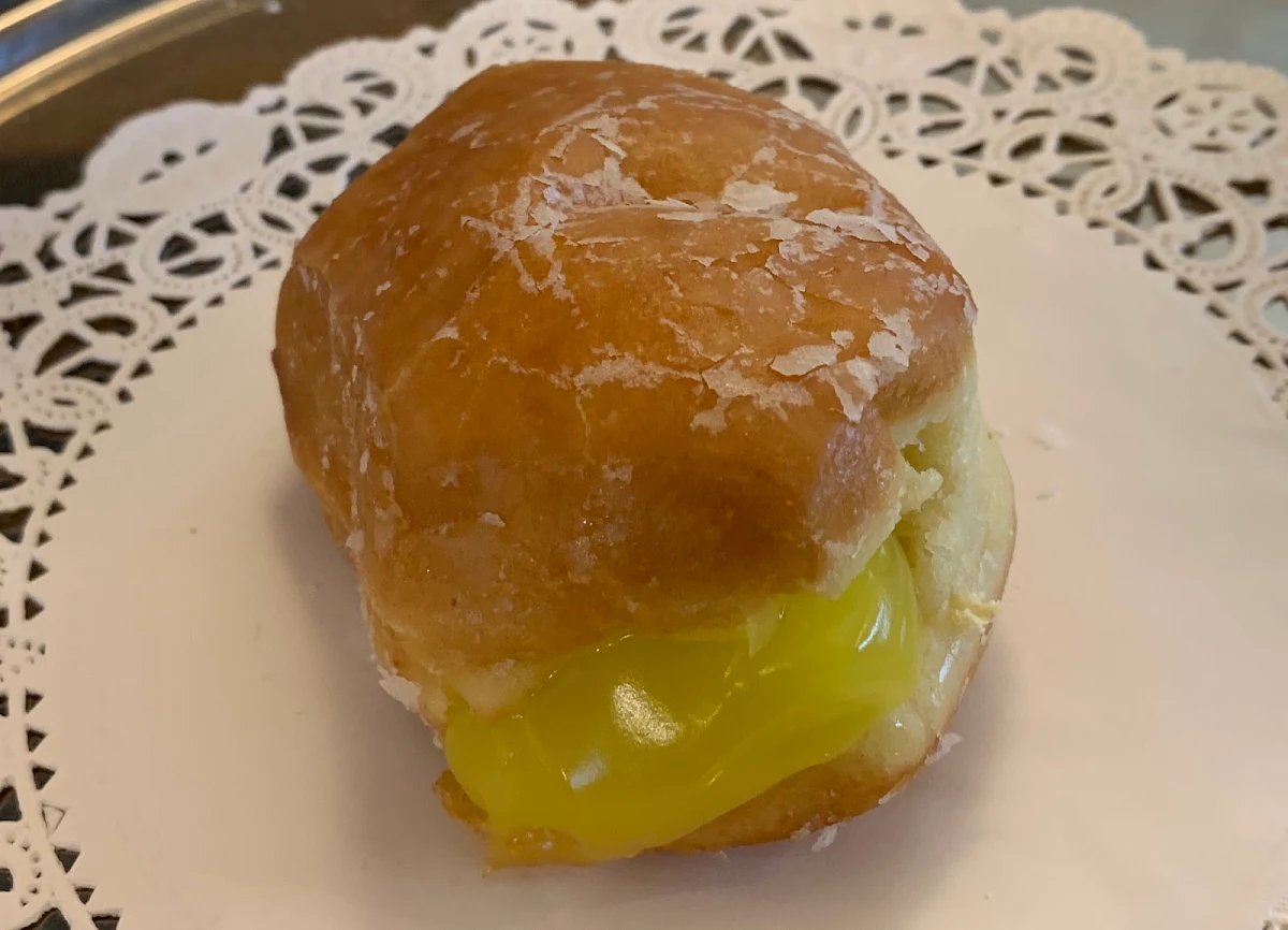 Lemon Filled Donut