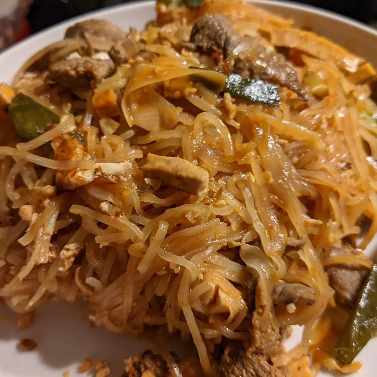 Pad Thai with Beef