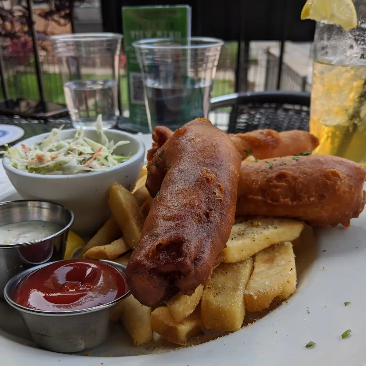 Beer-Battered Fish & Chips