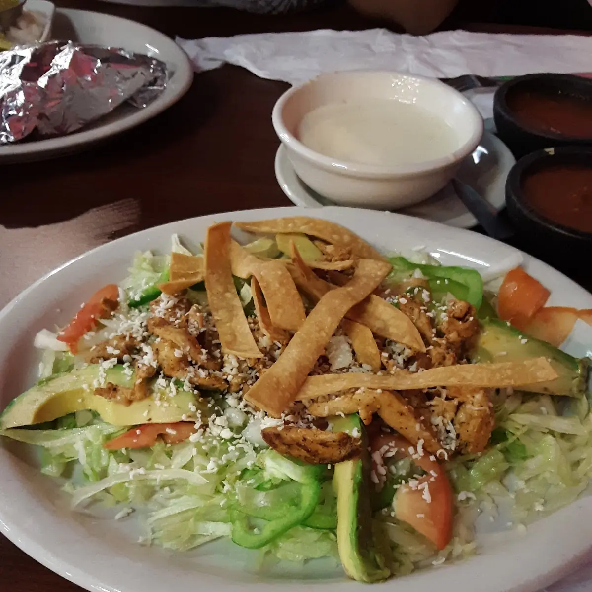 Garden Salad with Chicken