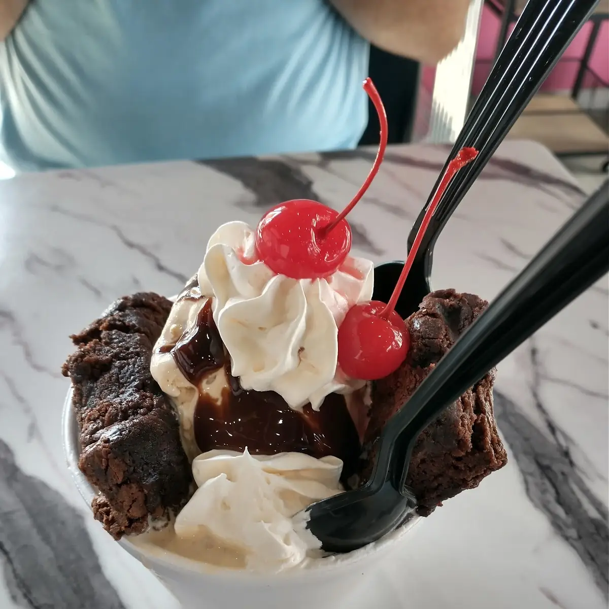 Brownie Sundae