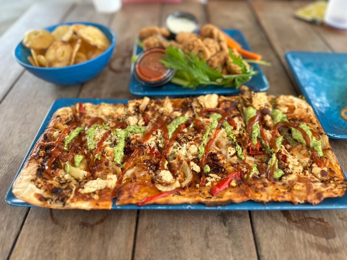 Sweet BBQ Chicken Flatbread