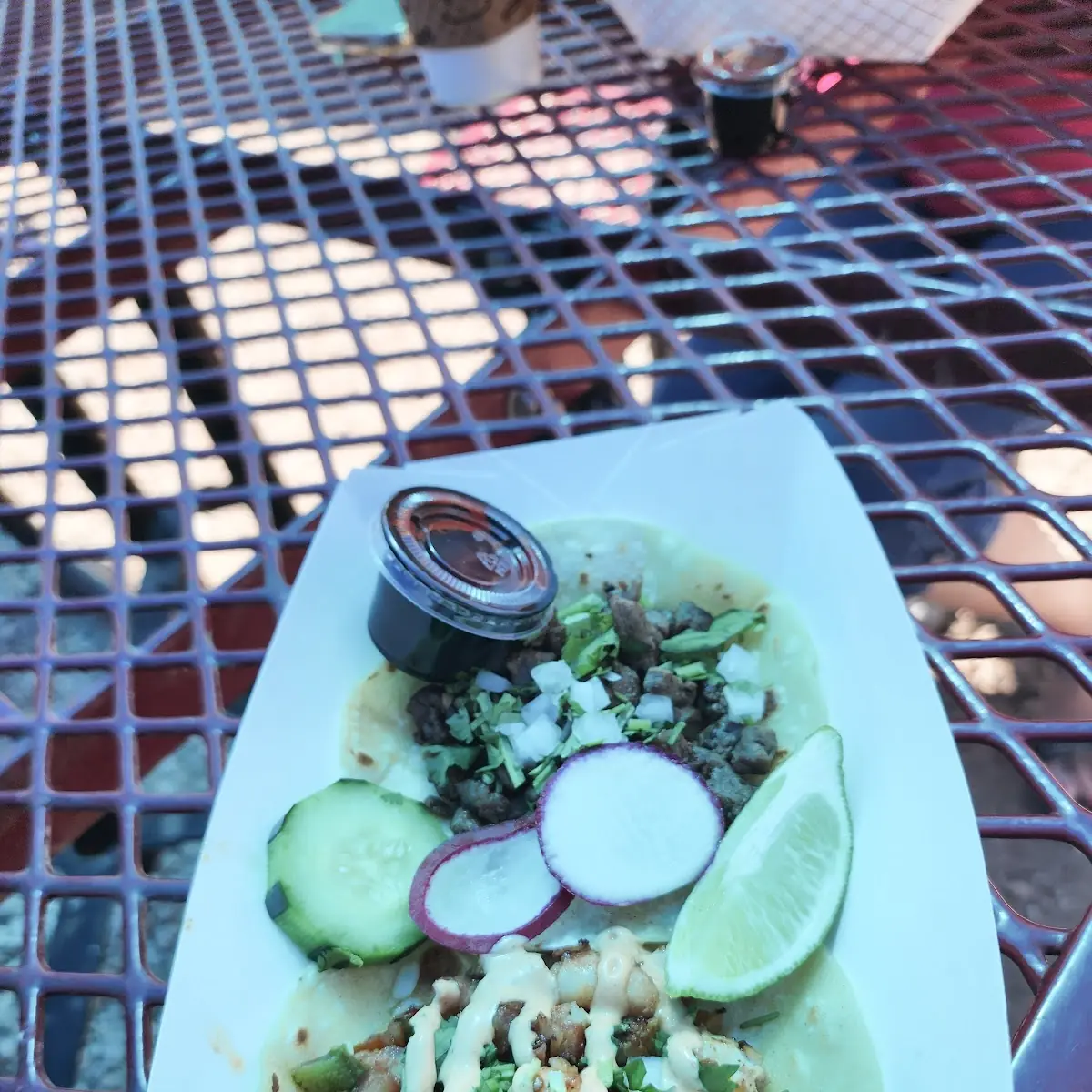 Shrimp & Carne Asada Tacos