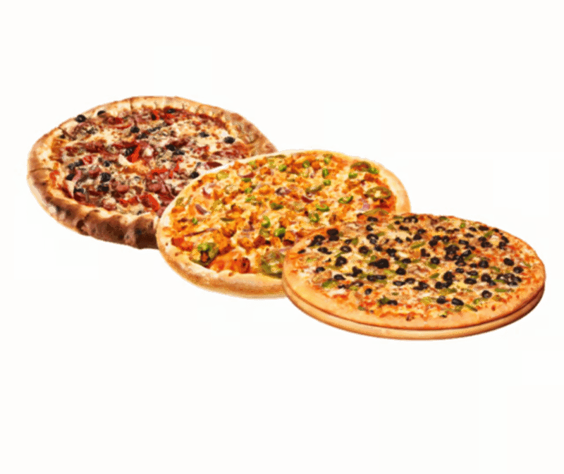 Highlights, Jumbo 3 For 1 Pizza & Crispy Wings