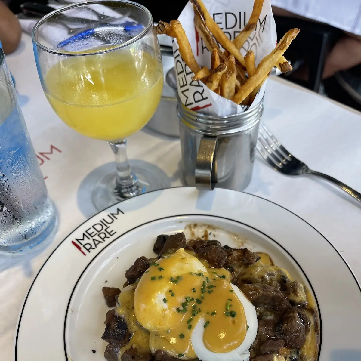 Steak and Eggs Benedict