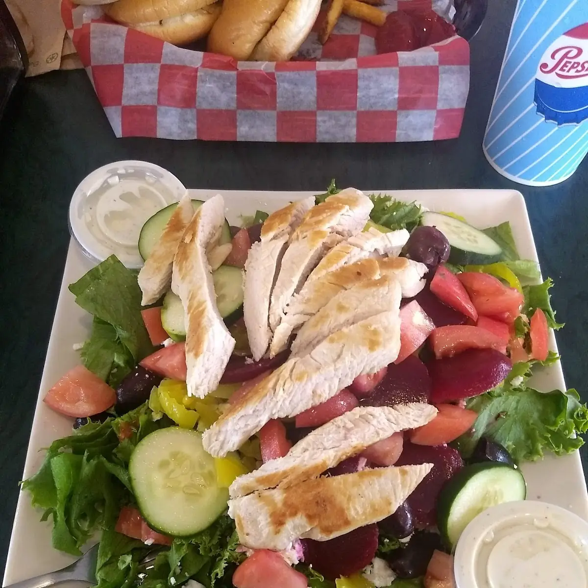 Cesar Salad with Grilled Chicken