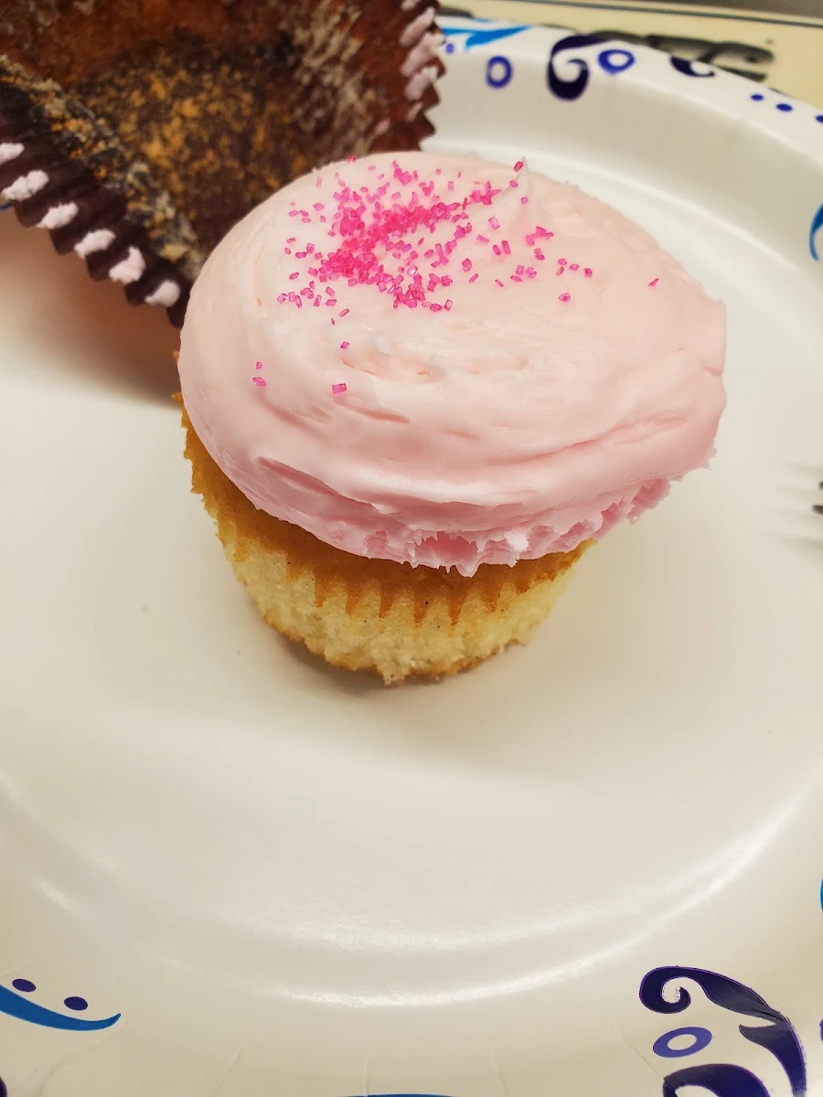 Pink Vanilla Cupcake