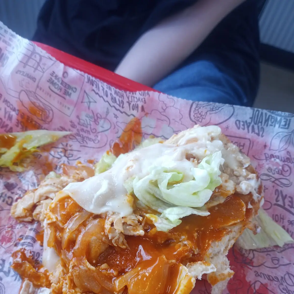 Buffalo Chicken Cheesesteak