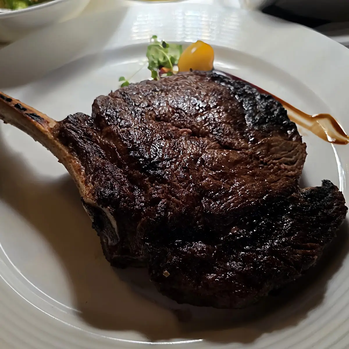 20 Oz Bone in Wet Aged Ribeye