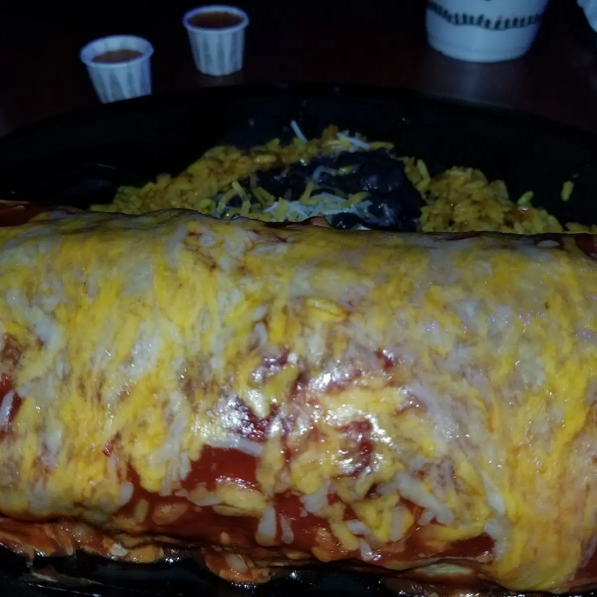 Chicken Burrito Wet Style