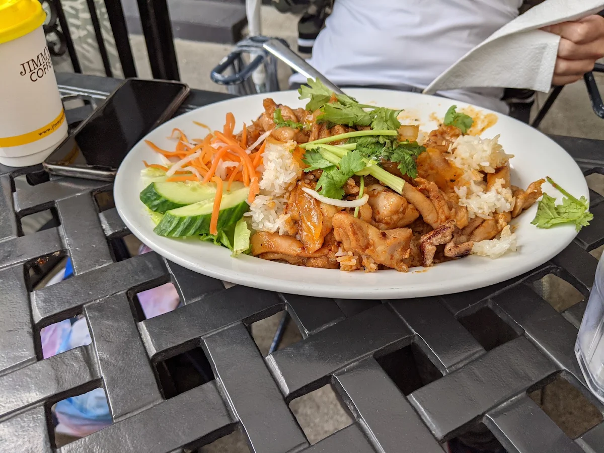 Lemongrass Chicken, Cafe Pho Nho