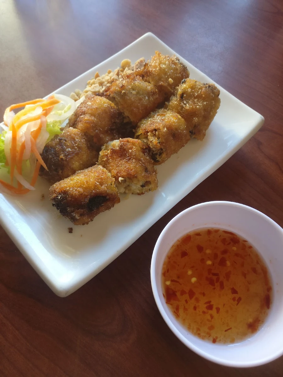 Vegetarian Spring Rolls with Vermicelli, Cafe Pho Nho