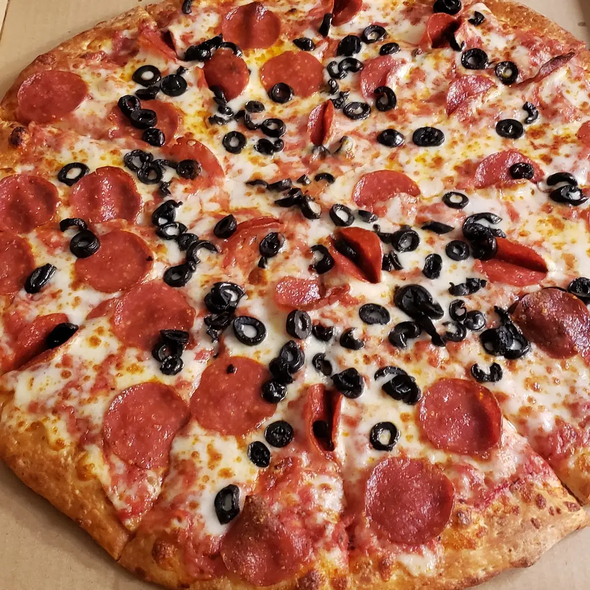 Personal Pizza with Olives