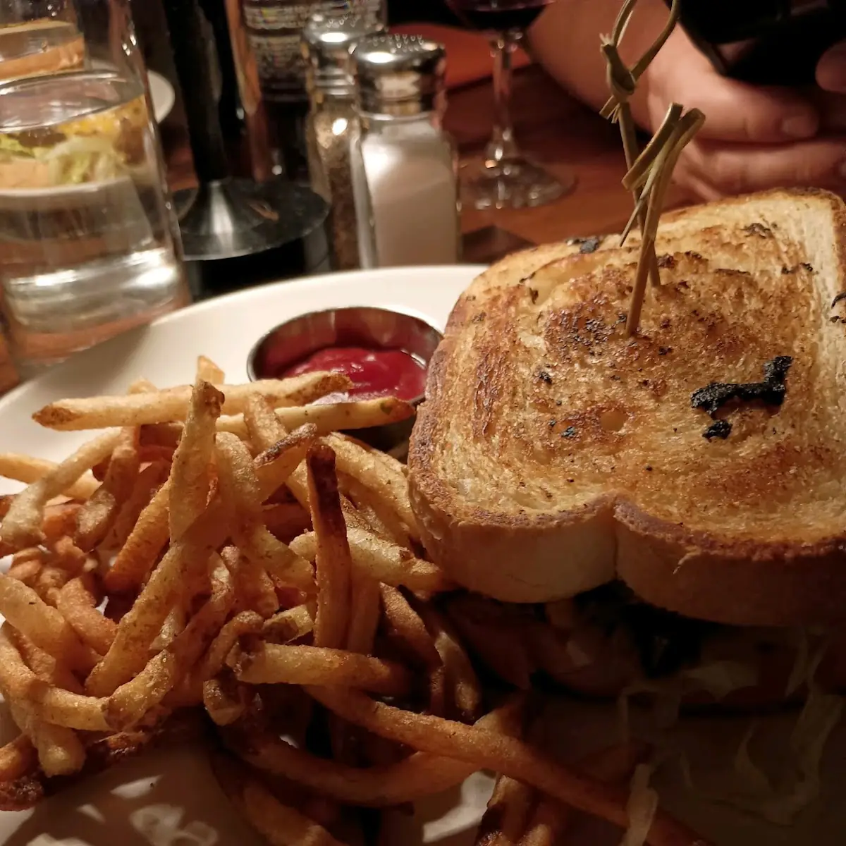 Burger and Fries