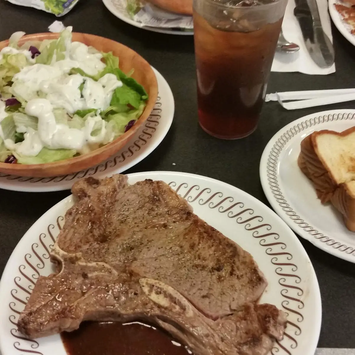 T Bone Steak Texas Toast